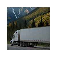 semi truck driving on the highway