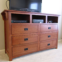 custom cabinet with storage and shelves