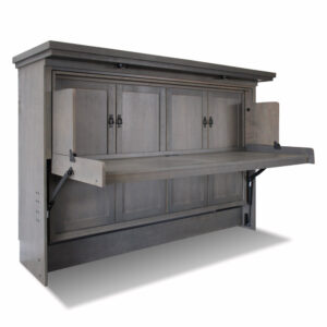 Twin Craftsman Murphy Desk Bed