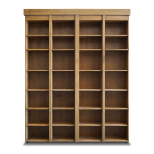 The Bifold Bookcase Wallbed